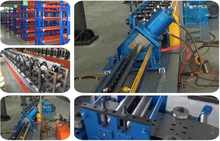  upright rack roll forming machine