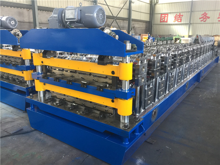 double layer metal roofing machine.