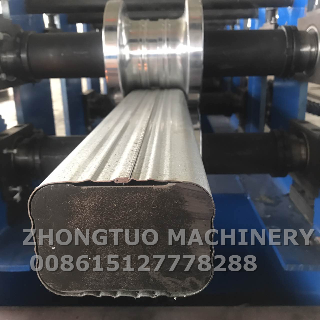 metal steel downspout rolling forming machine