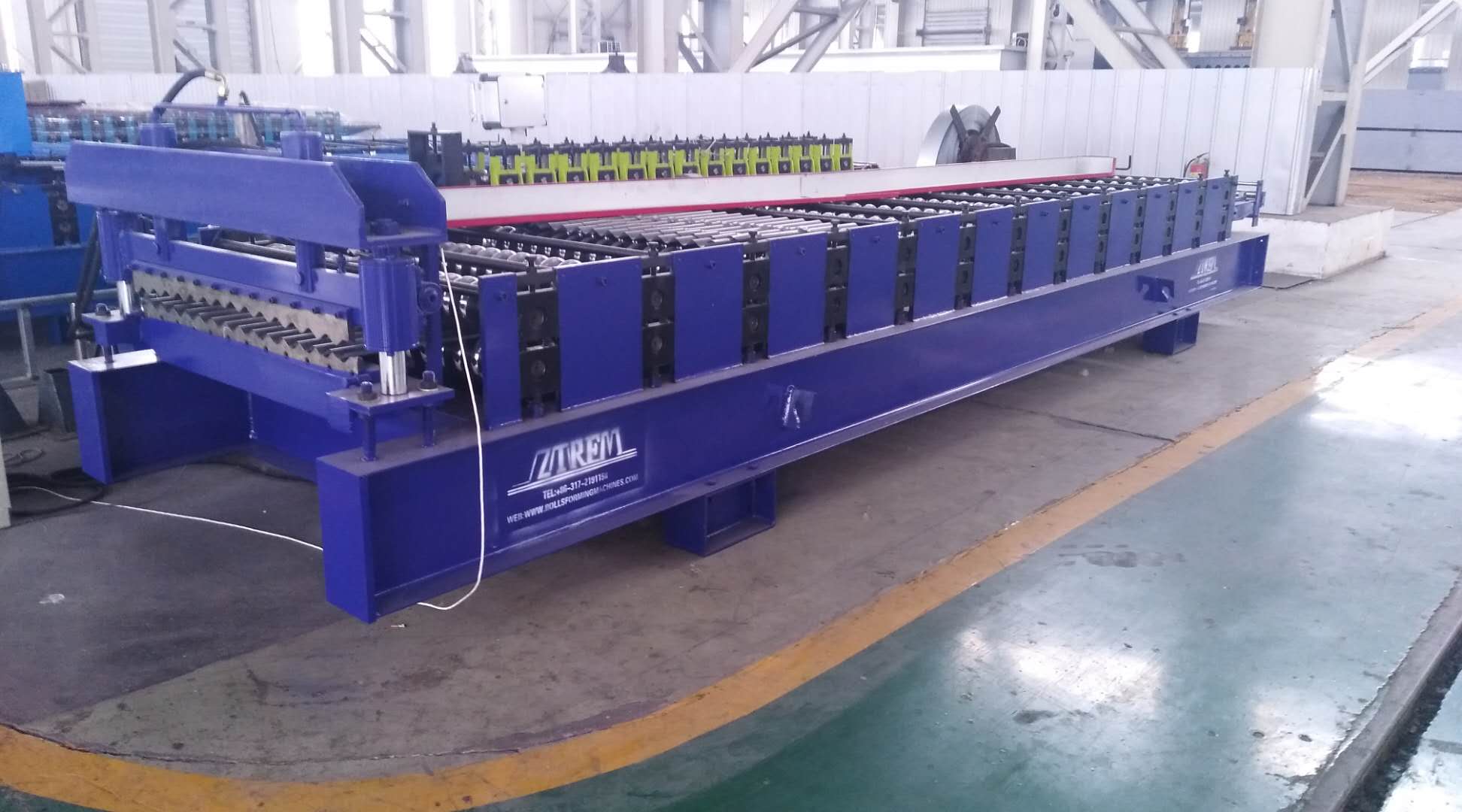 Corrugated Metal Sheet Round wave Roll Forming Machine_steel rolling