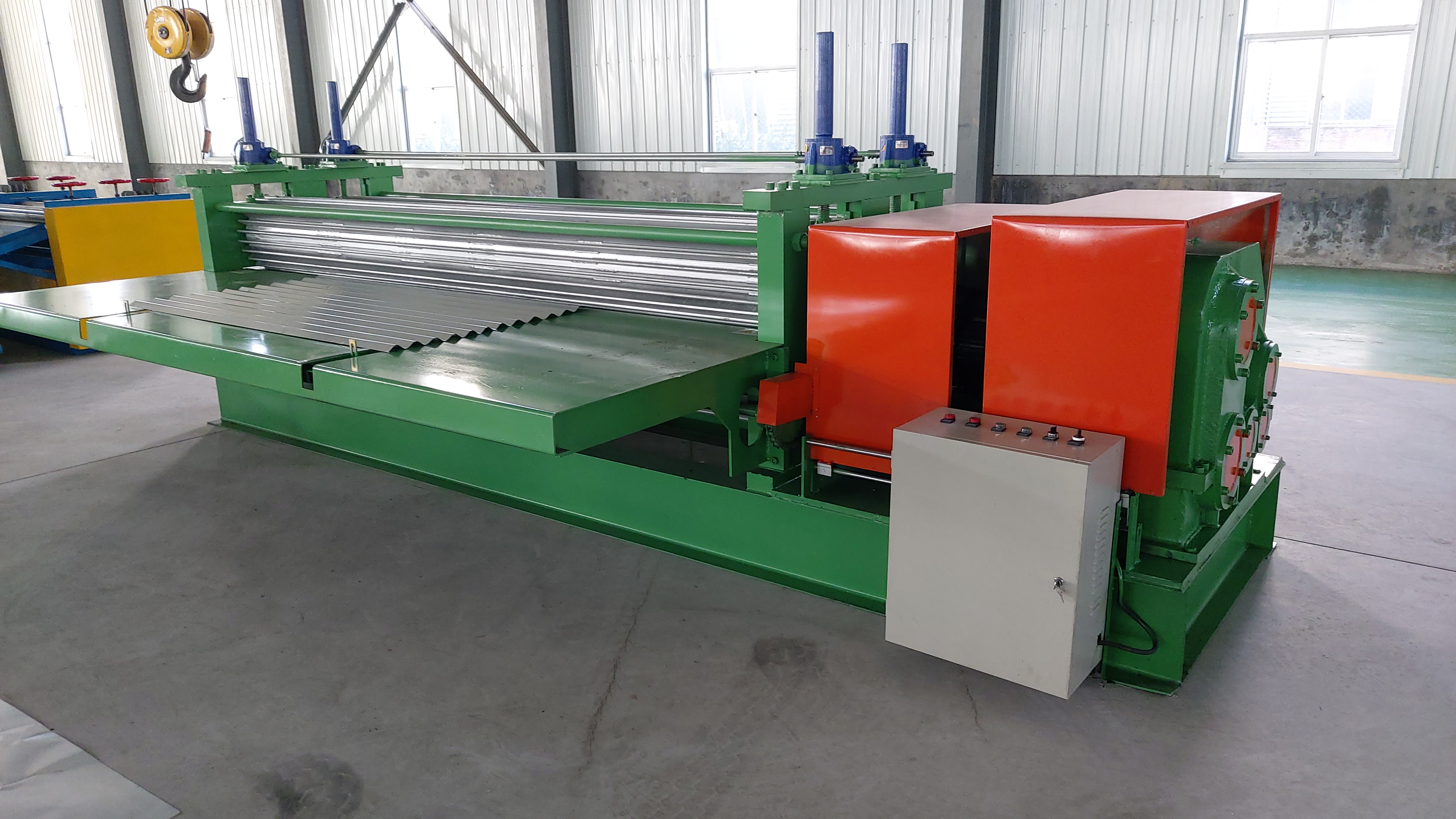 Corrugated Metal Sheet Round wave Roll Forming Machine