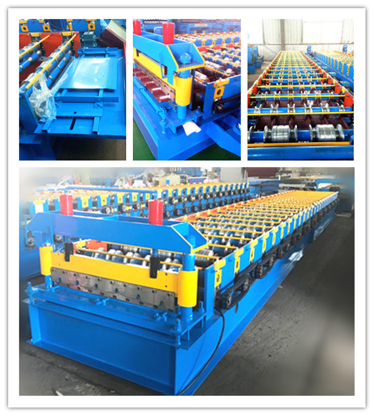 trapezoidal roofing sheet roll forming machine