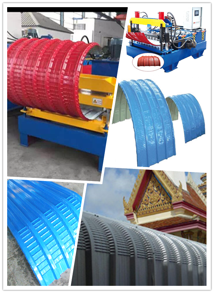 metal sheet curving machine