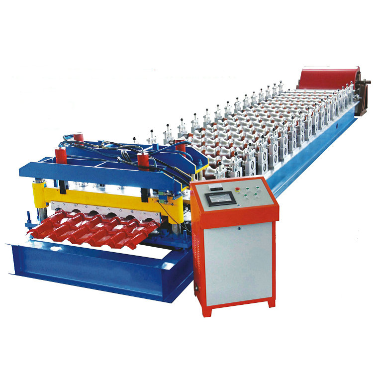 glazed tile roll forming machine