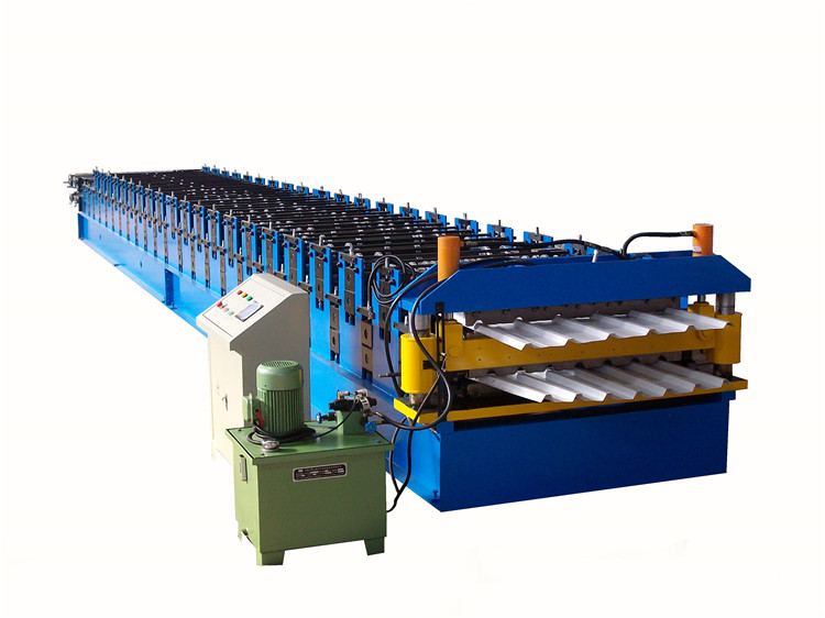 double layer metal roof tile machine