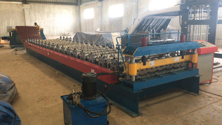 roof tile making machine