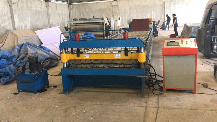 roof tile making machine