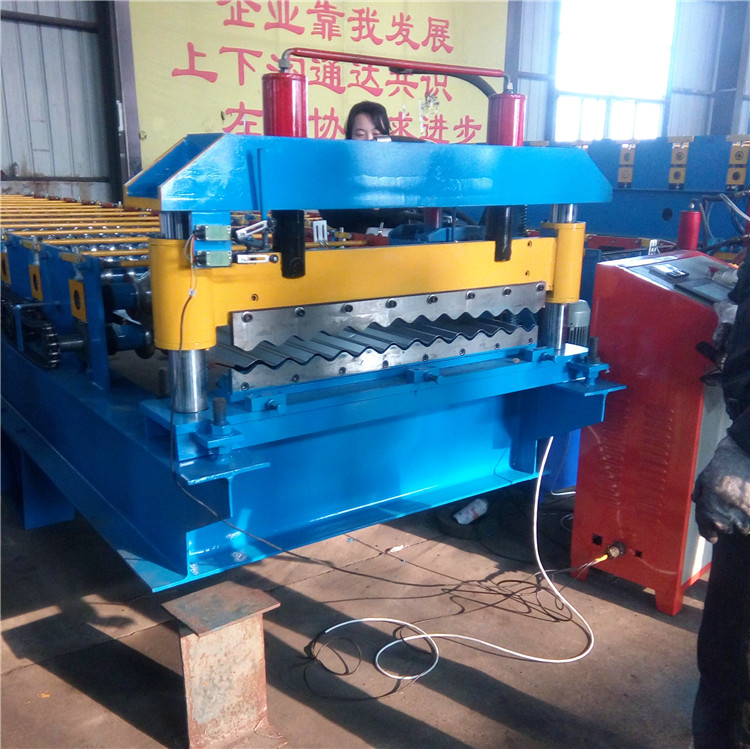 corrugated sheet making machine