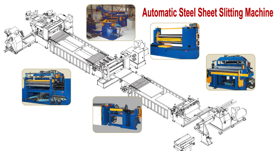 steel coil slitting machine