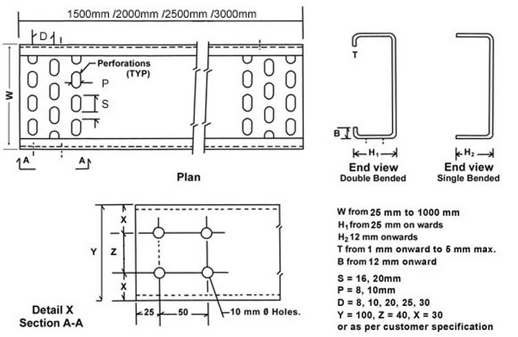 cable tray making machine