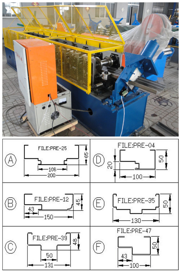 door frame roll forming machine
