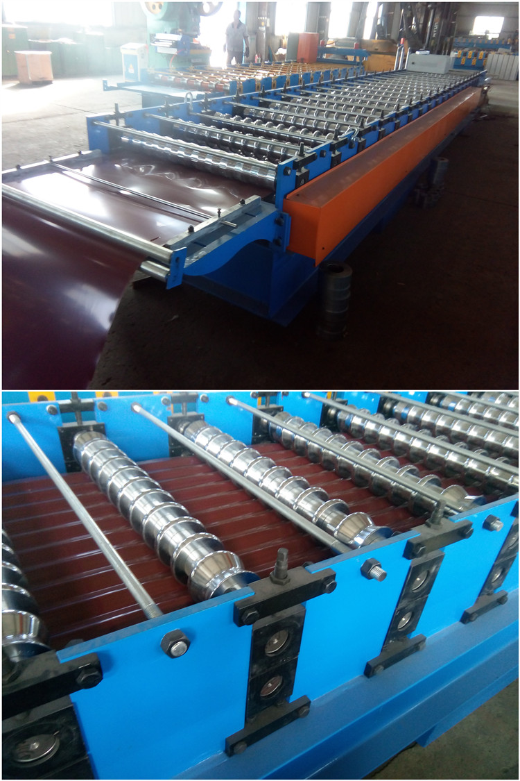 corrugated sheet making machine