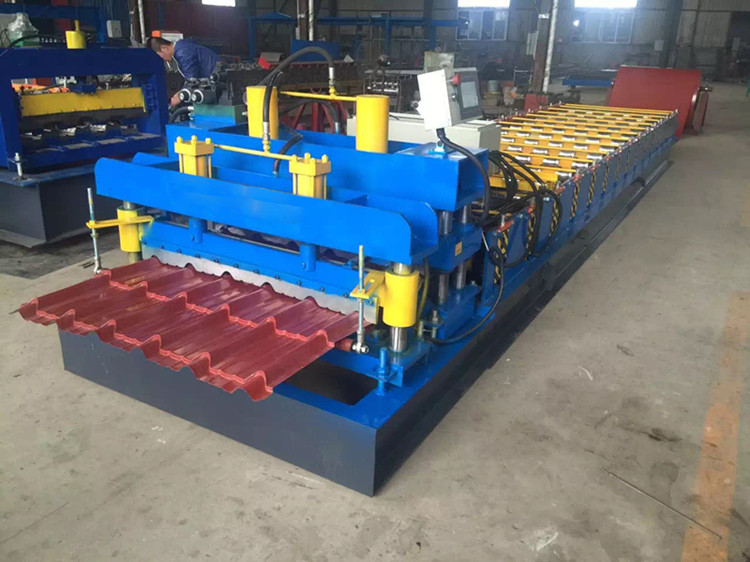metal roof tile making machine
