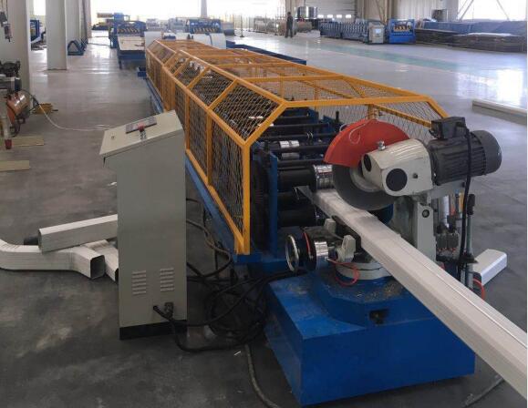 metal steel downspout rolling forming machine