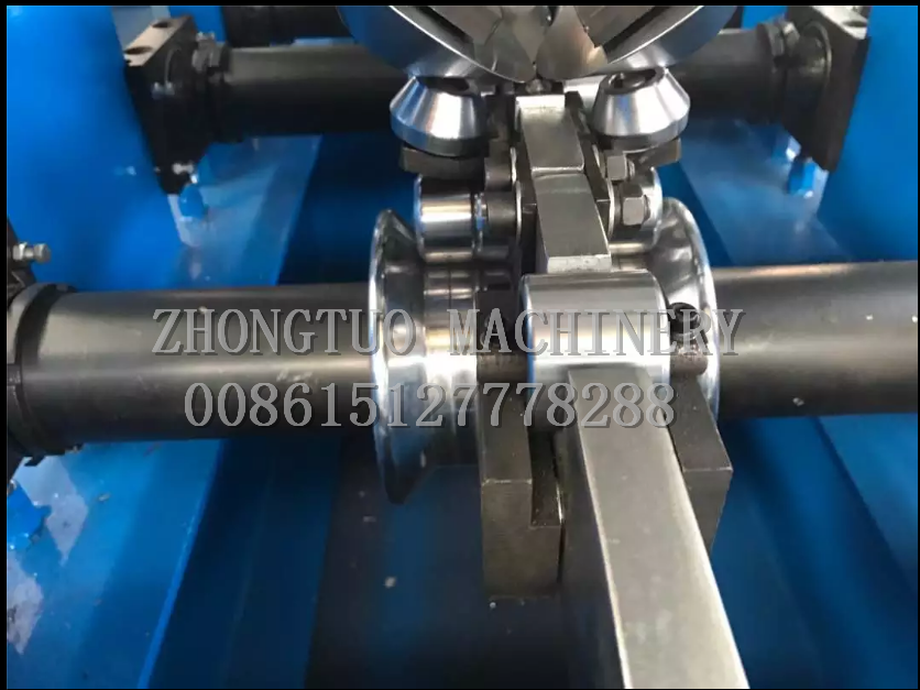 metal steel downspout rolling forming machine