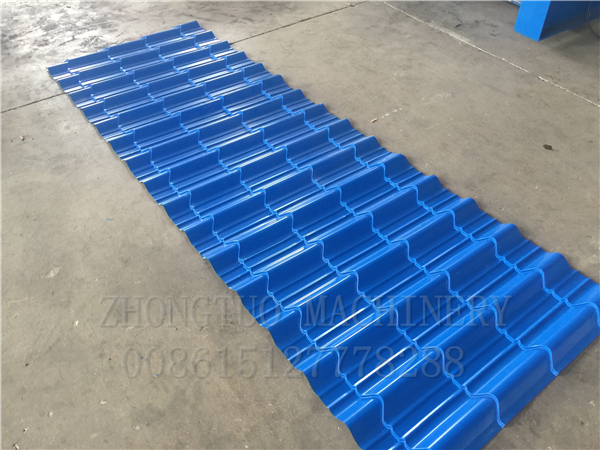 Model type roof sheet Glazed Tile Roll Forming Machine